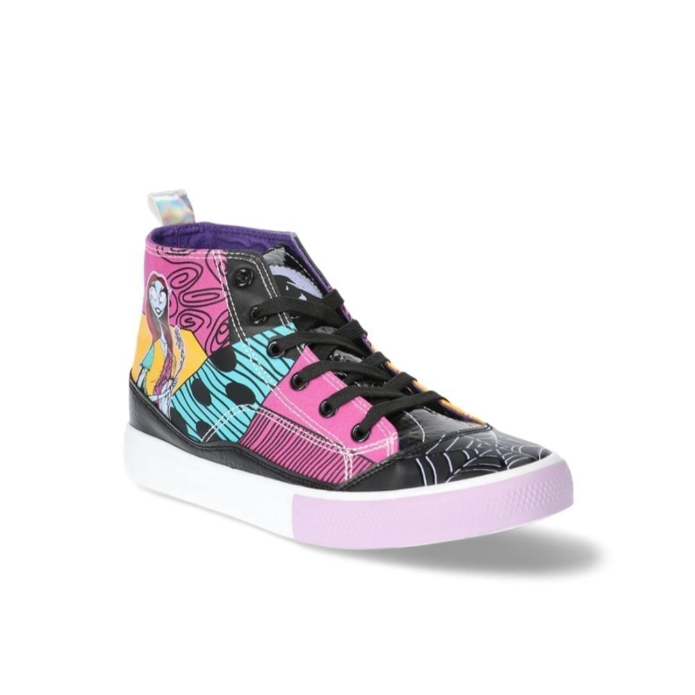 Women's Disney Nightmare Before Christmas High Top Lace Up Sneakers - Picture 2 of 8